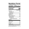 Nowadays 5MG Citrus 160z THC Cocktail Nutrition Facts