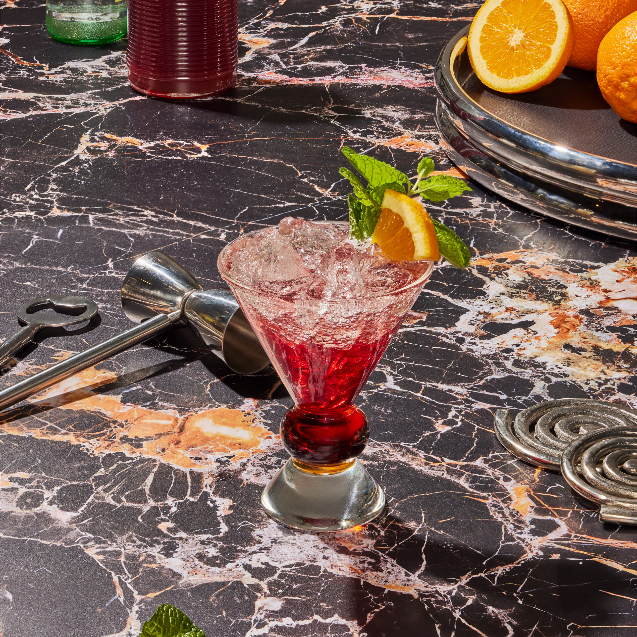 Clementine Kush Spritz THC Cocktail with Nowadays