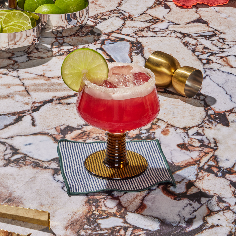 Cranberry Lime Rita Cocktail with Nowadays 5mg