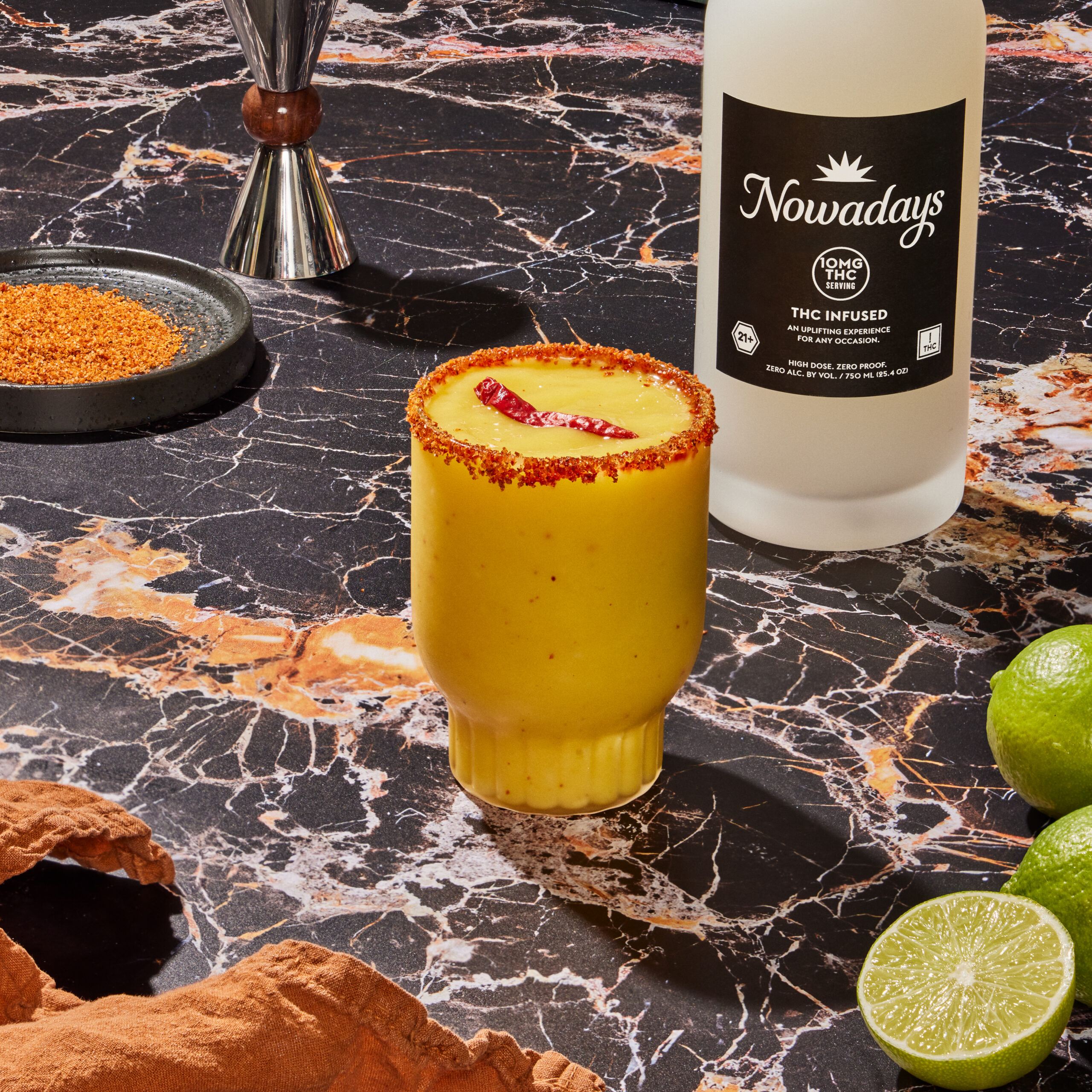 Mango Sizzle Sipper THC Cocktail with 10MG Nowadays